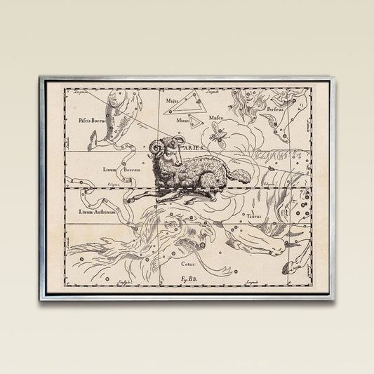 Hevelius Aries Constellation map