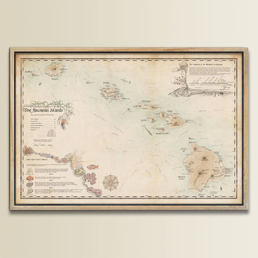 MAP OF HAWAII