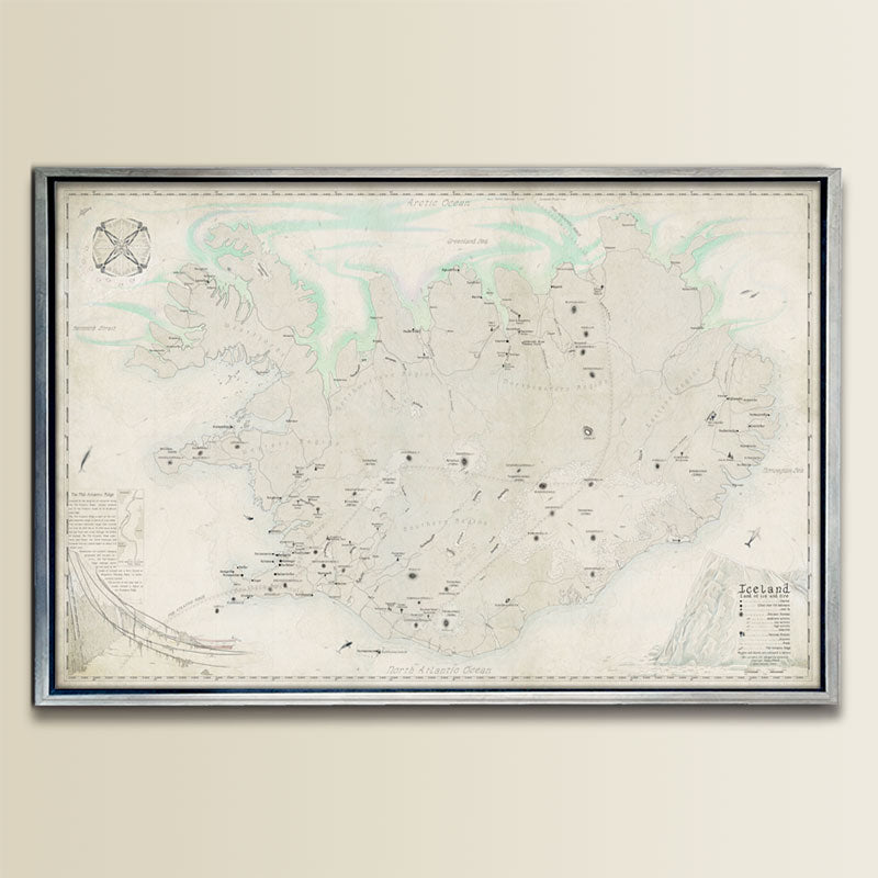 MAP OF ICELAND