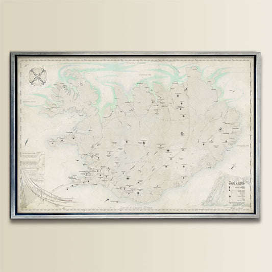 MAP OF ICELAND