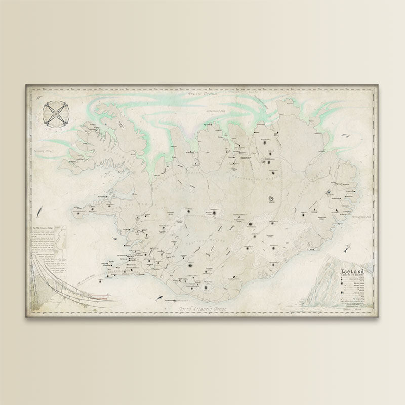 MAP OF ICELAND