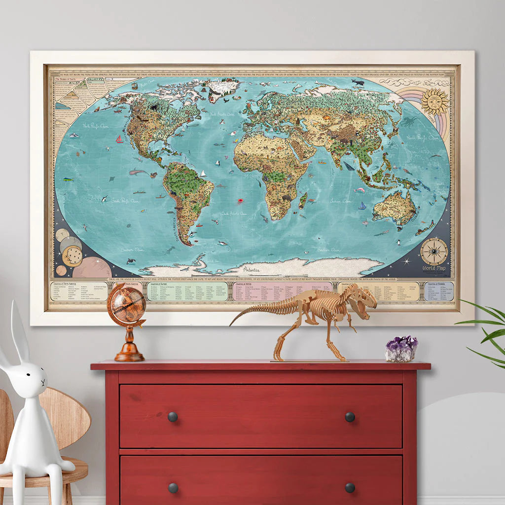 Animal Spotting World Map