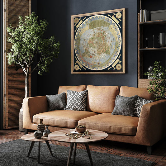 Urbano Monte's 1587 World Map.