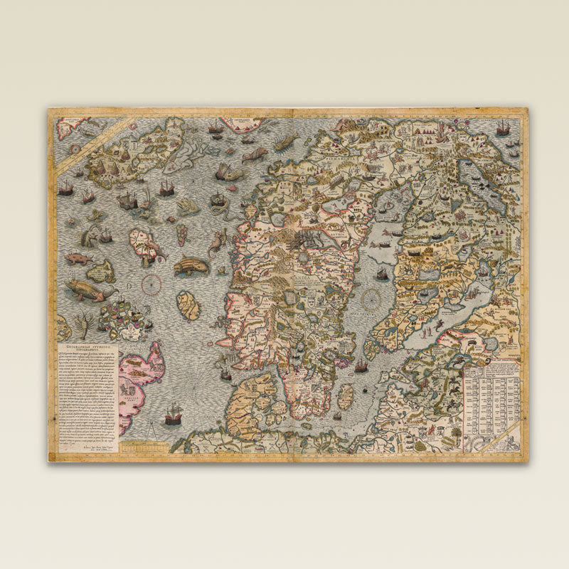 Carta Marina Print