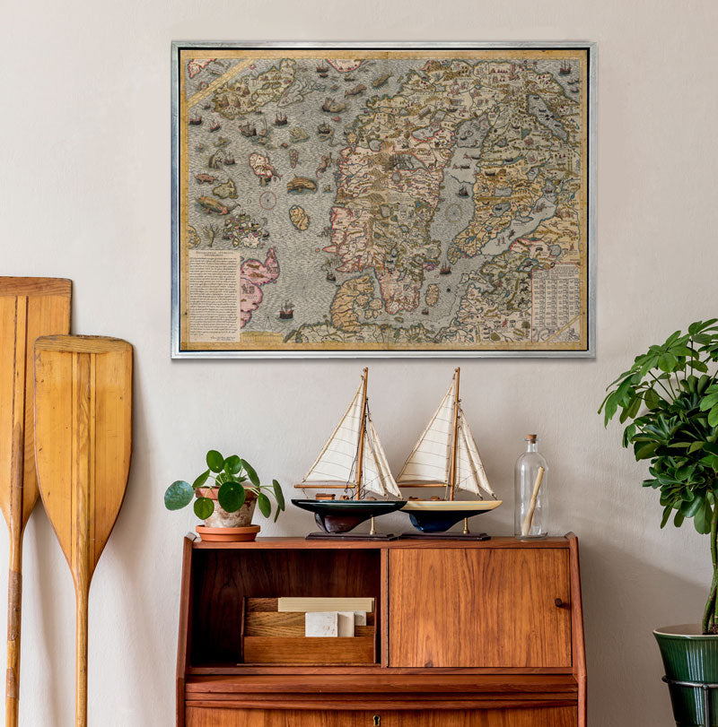 Carta Marina Print