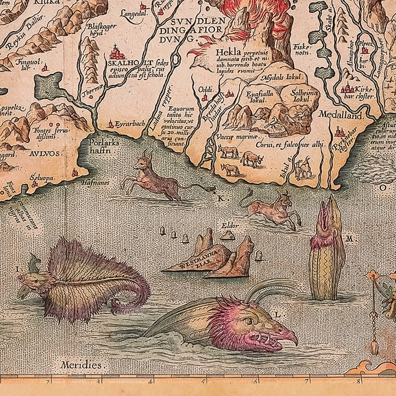 Ortelius Islandia Map