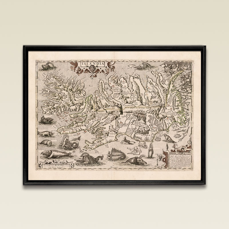 Islandia monster map