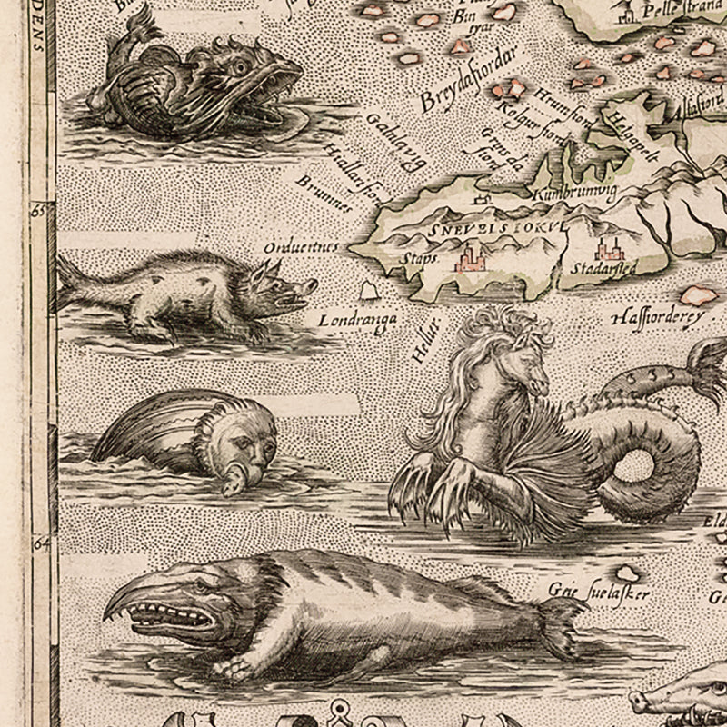 Islandia monster map