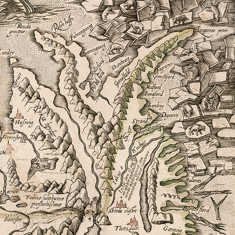 Islandia monster map