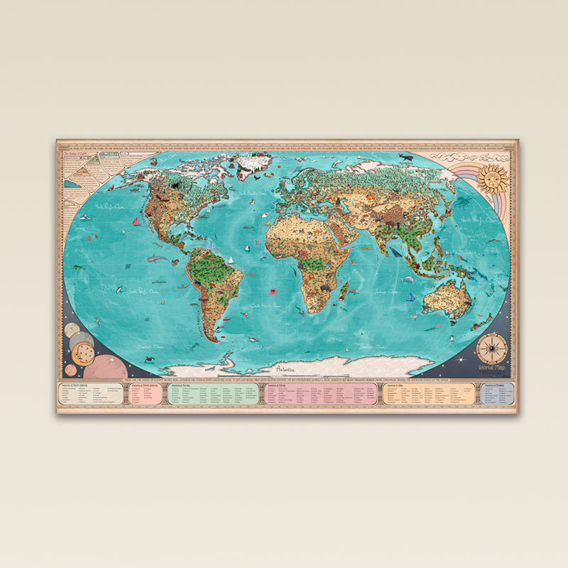 Animal Spotting World Map