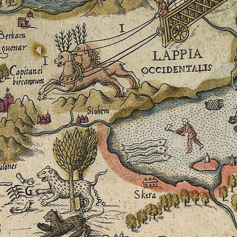 Carta Marina Print