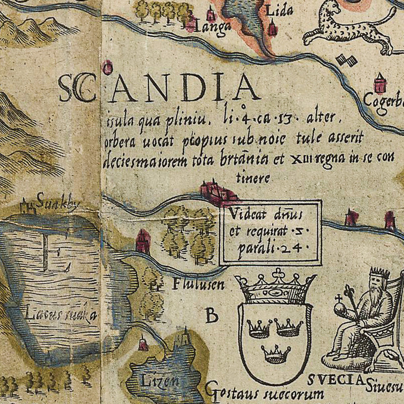 Carta Marina Print