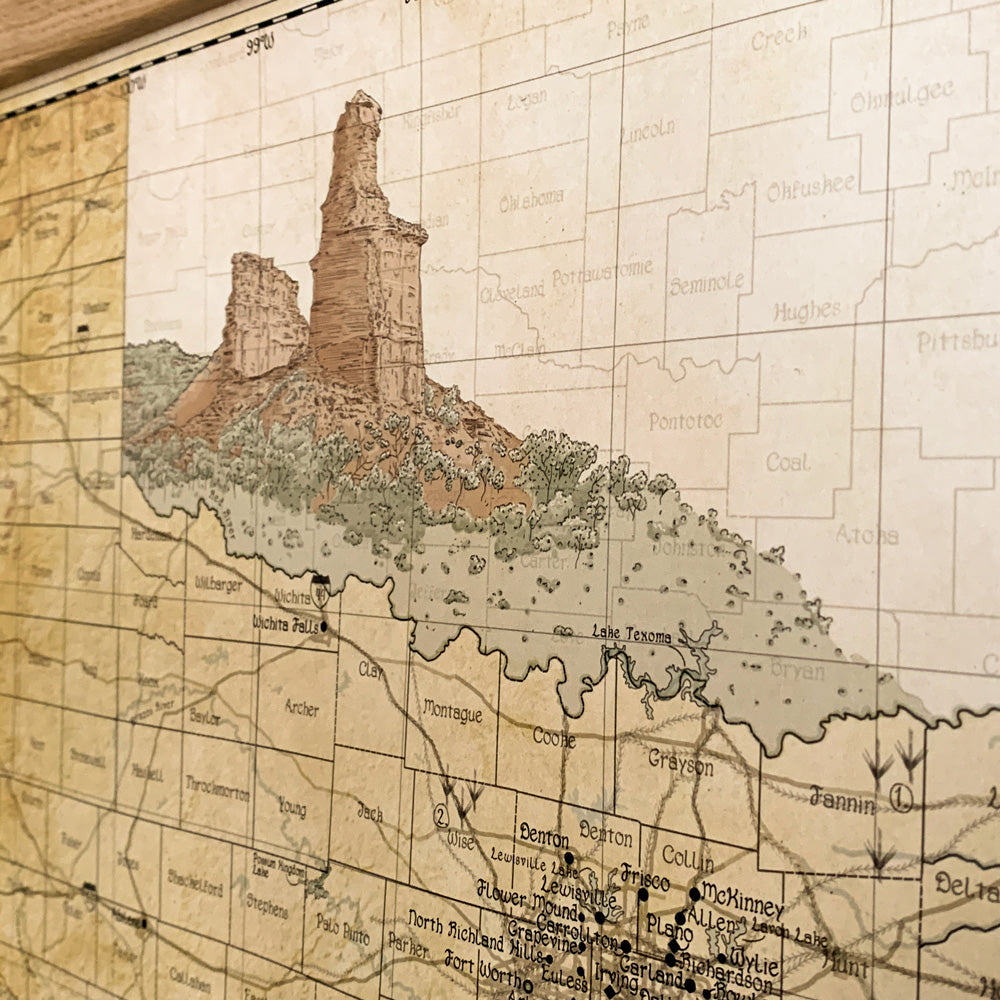 MAP OF TEXAS