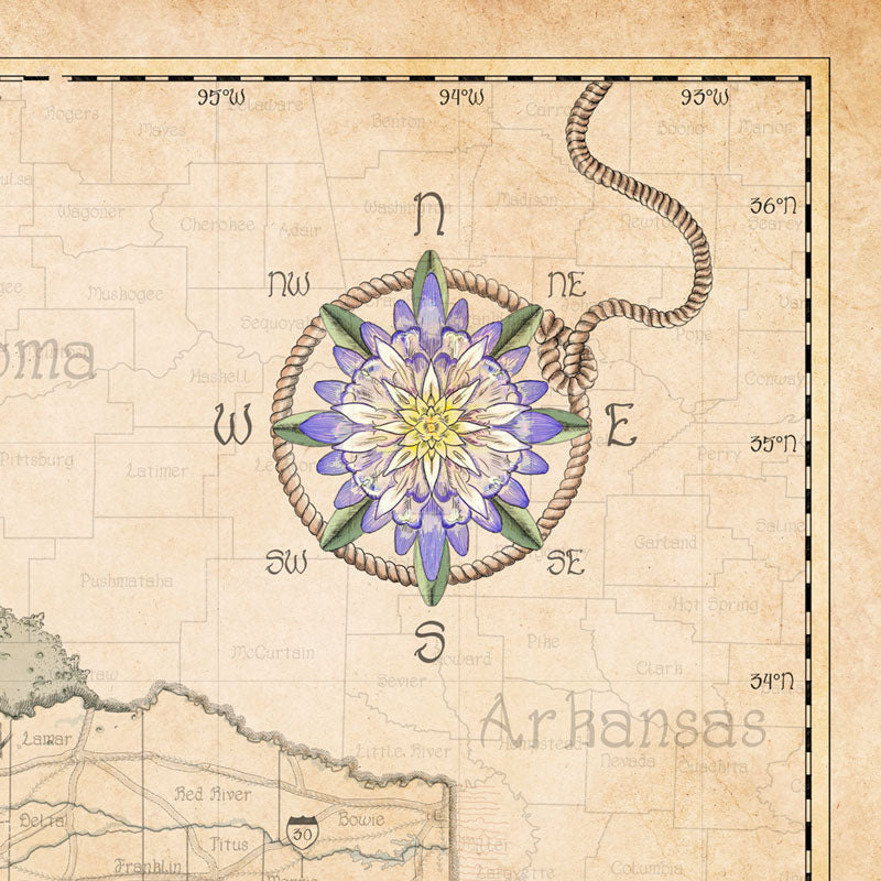 MAP OF TEXAS