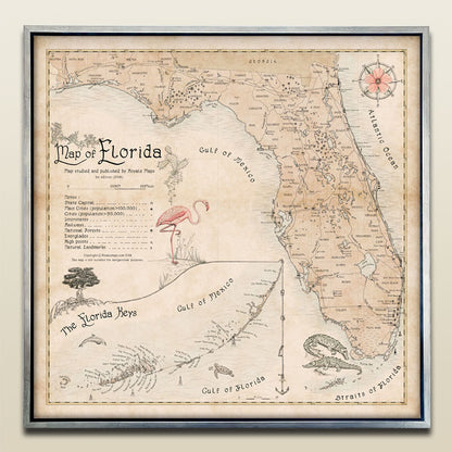 MAP OF FLORIDA