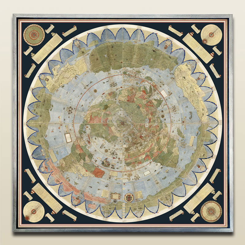 Urbano Monte s 1587 World Map Royale Maps Cartography urbano-monte-s-1587-world-map-royale-maps-cartography